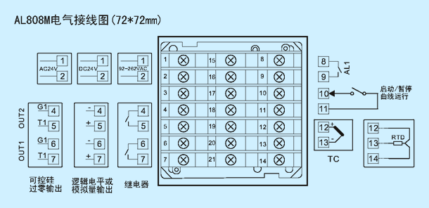 AL808M 接线图